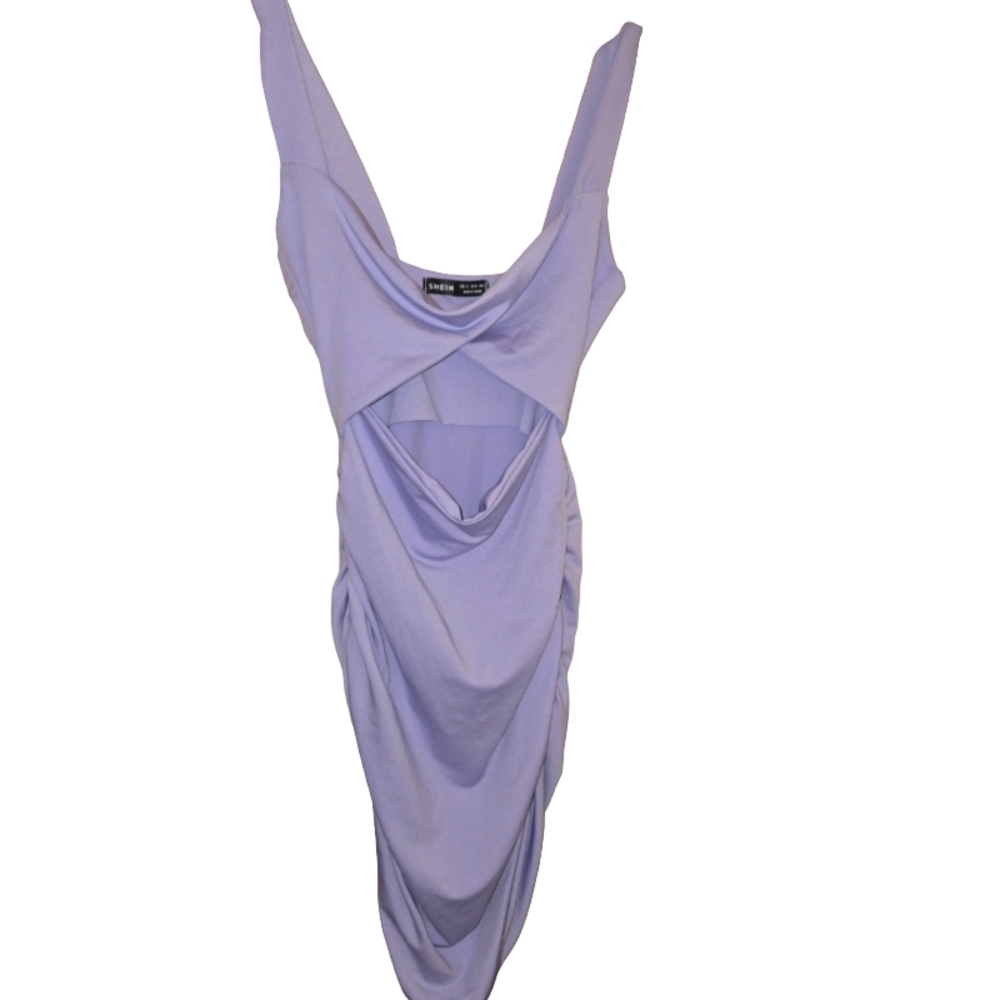 SHEIN Lavender Body Con Dress